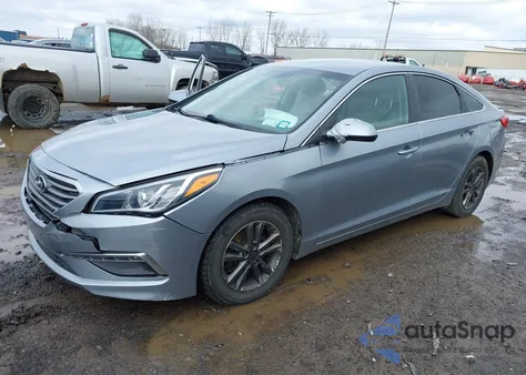 2015 Hyundai Sonata Se from USA, damaged, VIN 5NPE24AF8FH201411